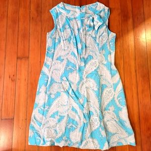 Sweet vintage 60s paisley day dress